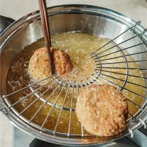 800도씨 316 인덕션 스텐 궁중팬 통5중 볶음 웍 뚜껑 세트 28cm +튀김망+양수손잡이1개