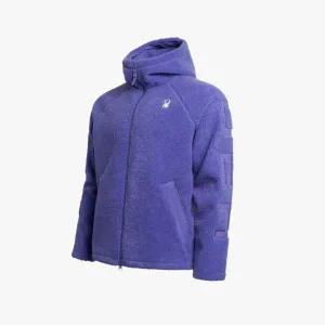 [롯데백화점]스파이더 공용 레터링 플리스 후드 집업 자켓 SPGWCNFT307UPPL