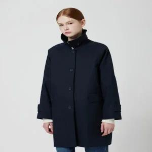 [CC콜렉트] C253MSJ107_발마칸 하프 트렌치 코트