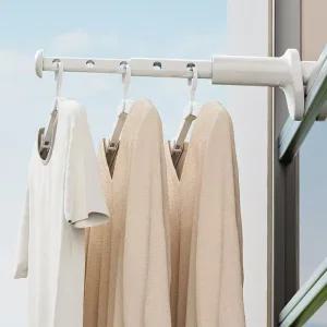 매직옷봉 무타공 옷걸이봉 틈새 초강력압축봉