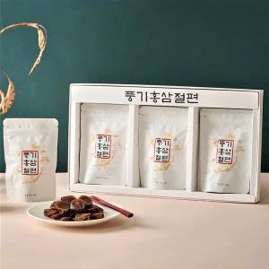 [소백코리아]홍삼성찬 풍기 5년근 홍삼 절편 선물 세트 제품 150g