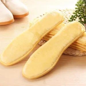 고급 따뜻한 털 깔창 겨울 운동화 깔창 폭신한 털깔창