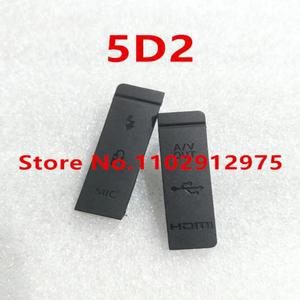 Canon EOS 600D 5D 5D2 6D 7D 40D 60D 70D 400D 용 새 USB/HDMI 호환 DC IN/VIDEO OUT 고무 도어 하단 커버