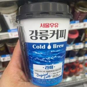 [웰빙창고] 서울우유 강릉커피 라떼 250ml 10개