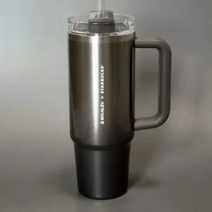 스타벅스 SS 스탠리 시그니처 켄처 텀블러 887ml