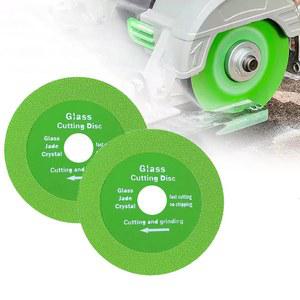 YAARUJEE 유리캇타 다이아몬드커터 100mm 15mm 20mm 2장입 절단석 다이아몬드 숫돌 샌더날 디스크 그라인더날 유리 타일 세라믹용 그라인더 공구 DIY