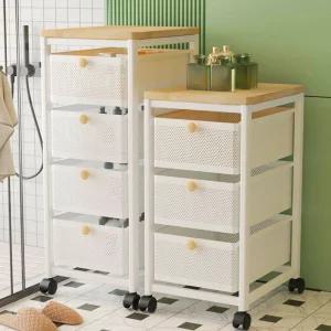 서랍형트롤리 3단 4단 철제 거실 수납 이동식 트롤리