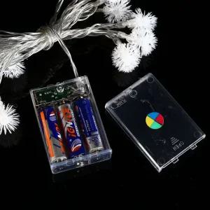 눈꽃전구 가랜드 컬러 3M 인테리어조명 줄조명 스트링조명 스트링전구 줄전구 줄조명 와이어조명