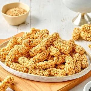 기름없는 핑거푸드! 영양간식 오트밀 강정 대용량 1+1 구성