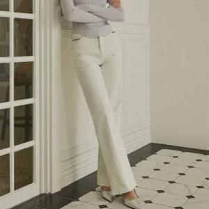 에고이스트 금속 장식 포케인트 레직기 스트레이트 데님팬츠 EQ4DP261 682467