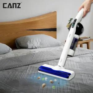 캔즈 무선 침구청소기 반려동물 패브릭 매트리스 쇼파 침대 청소기 UV살균 자동먼지비움