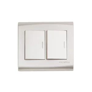 동양전자산업 매입형 중2구 1로 와이드 스위치 DYW-G111