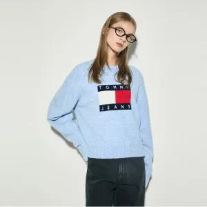 타미진스 아울렛 플래그 크루넥 스웨터 T32E7KTO40TWT1DSC