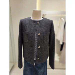 [SOUP](신세계 사우스시티) 체크 라운드 숏 자켓 (SBAJKM5)