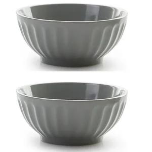 프렐류드 멜팅 대접 국그릇 신혼 식기 그레이 2개 BNS