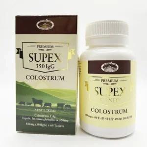 네이쳐스탑 슈펙스 캔디 초유 함유 820mg 60정X2통