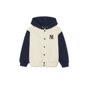 MLB키즈자켓 TQK 7AHDV0144-50CRD 바시티 스냅 후드 뉴욕양키스