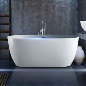 아크릴 욕조 교체 프리스탠딩 펜션 반신욕 간편 화이트 흰색