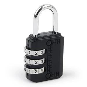 중 3단 다이얼 자물쇠 비밀번호 잠금장치 보조키 안전키 개인 미니 사물함