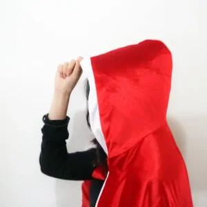 크리스마스 산타 요정 망토 레드 크리스마스 장식 꾸미기 단체 어린이집 홈파티