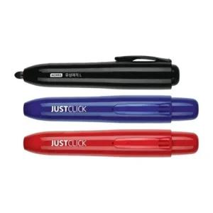 모리스 저스트클릭 노크식 유성매직 유성펜 L