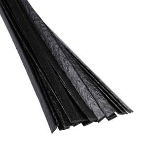 [미국배송] 파이버플렉스 플라스틱 용접봉 플랫 리본 30피트 검은색