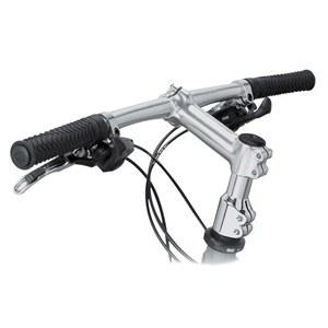 델타 사이클을 통한 자전거 스템 라이저 핸들바 익스텐더 - 바 높이 최대 4.6인치 증가 산악 자전거(MTB), 하이브리드, 로드 바이크용 어댑터, 내구성 있는 알루미늄 구조