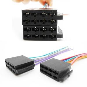 ISO 커넥터 케이블 12V 전원 4 채널 확성기 배선 10487 자동차 오디오 헤드 유닛 용 하네스 어댑터
