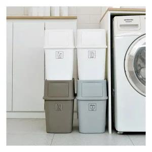 브라우니 다용도 분리수거함 대형 50L 4개 417977
