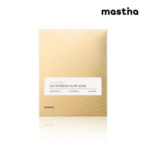 [공식판매처] 매스티나 화이트매스틱 글루타티온 글로우 마스크 1세트(4매)