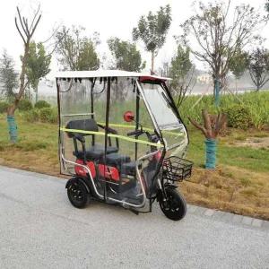 오토바이천막 전기 자전거 전동차 지붕 우산 캐노피 70x130cm 흰색 + 완전 투명