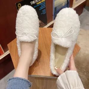 털모카신 양털로퍼 방한로퍼 캐주얼화 털신발