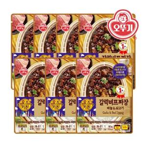 오뚜기 오즈키친_갈릭비프짜장 180G x 7개