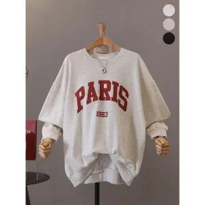 [하프클럽/]켈로엘 파리스 프린팅 맨투맨_MNTG402