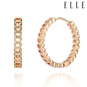 [엘르주얼리] 14K GF 하트 볼드 귀걸이 ELGPEE293