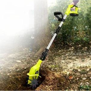 전동경작기 미니 밭갈이 소형 괭이 충전식 농기계 잡초