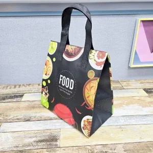 도시락 블랙 런치백 도시락보냉가방 런치보온백 블랙보온백 (WFK0MR9)