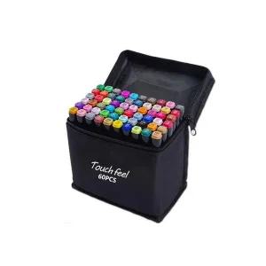 터치필 더블헤드 알콜 유성 마카펜 세트 애니메이션 60색 1세트 one option