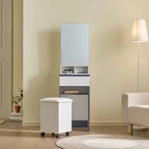 [히트가구] G1392 날씬 입식 화장대 세트 400 3colors (착불)