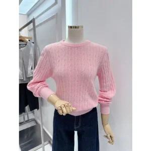 [갤러리아] [ab.f.z] 폭스 퍼 케이블 니트(ATA1HW31A)