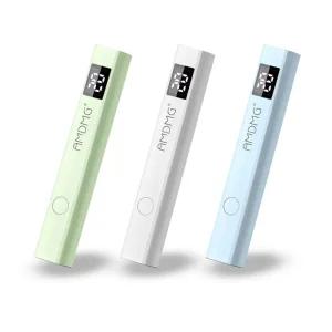 라온 UV LED 젤네일램프 휴대용 핀큐어램프 시간표시 큐어링 젤램프 경화기