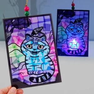 미술샘 쉽게 만드는 호작도 썬캐쳐 1198252