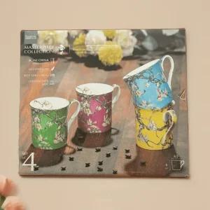 내셔널헤리티지 명화 4P 머그세트 320ml 코스트코 본차이나 감성카페 커피잔 사무실 선물