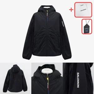 [살로몬]모디세이 경량 패딩 자켓 바람막이 점퍼 블랙 [백화점신상판]