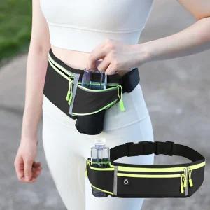 투포켓 러닝힙색 매직 슬링백 물통 벨트 차고 담아 런닝가요 요술 허리가방