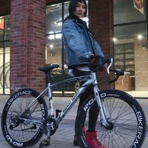 학생 26인치 로드 변속 빠른 주니어 레이싱 남녀 자전거