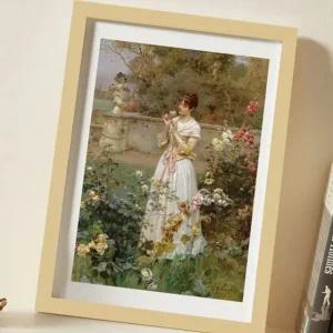 아트 프레임 캘리그라피 작품액자 표창장 인증서 장식틀 베이지 (WFK0GD9)