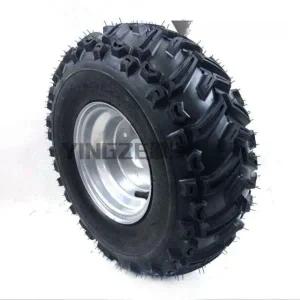 프리미엄 골프카 타이어 카트 개조 부품 버기 전기 바퀴 교체 3홀 휠 블랙