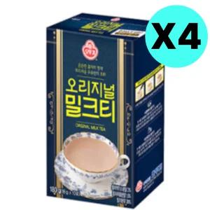 오뚜기 오리지널 밀크티 홍차 분말 스틱 10개입 X 4팩