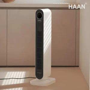 한경희 초저소음 즉각발열 스마트 PTC 그래핀 타워형 온풍기 전기히터 HAAN-P7000a 블랙